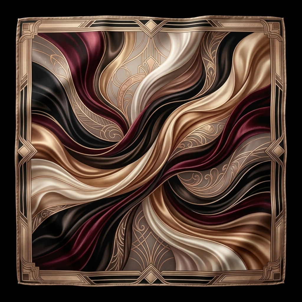 Velvet Penthouse Silk Scarf