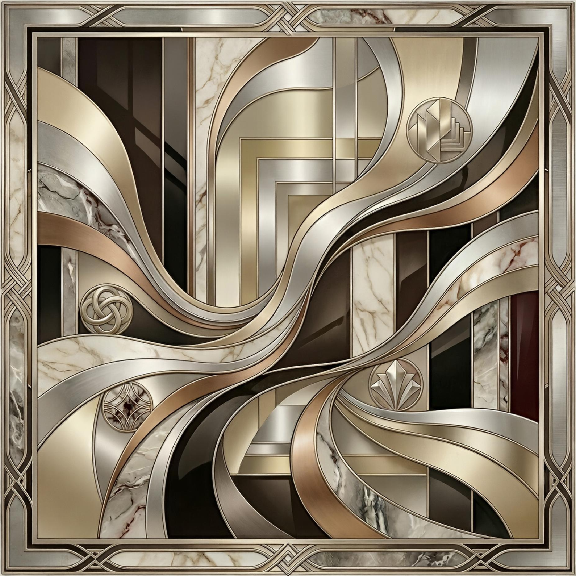 The Collector's Salon Silk Scarf