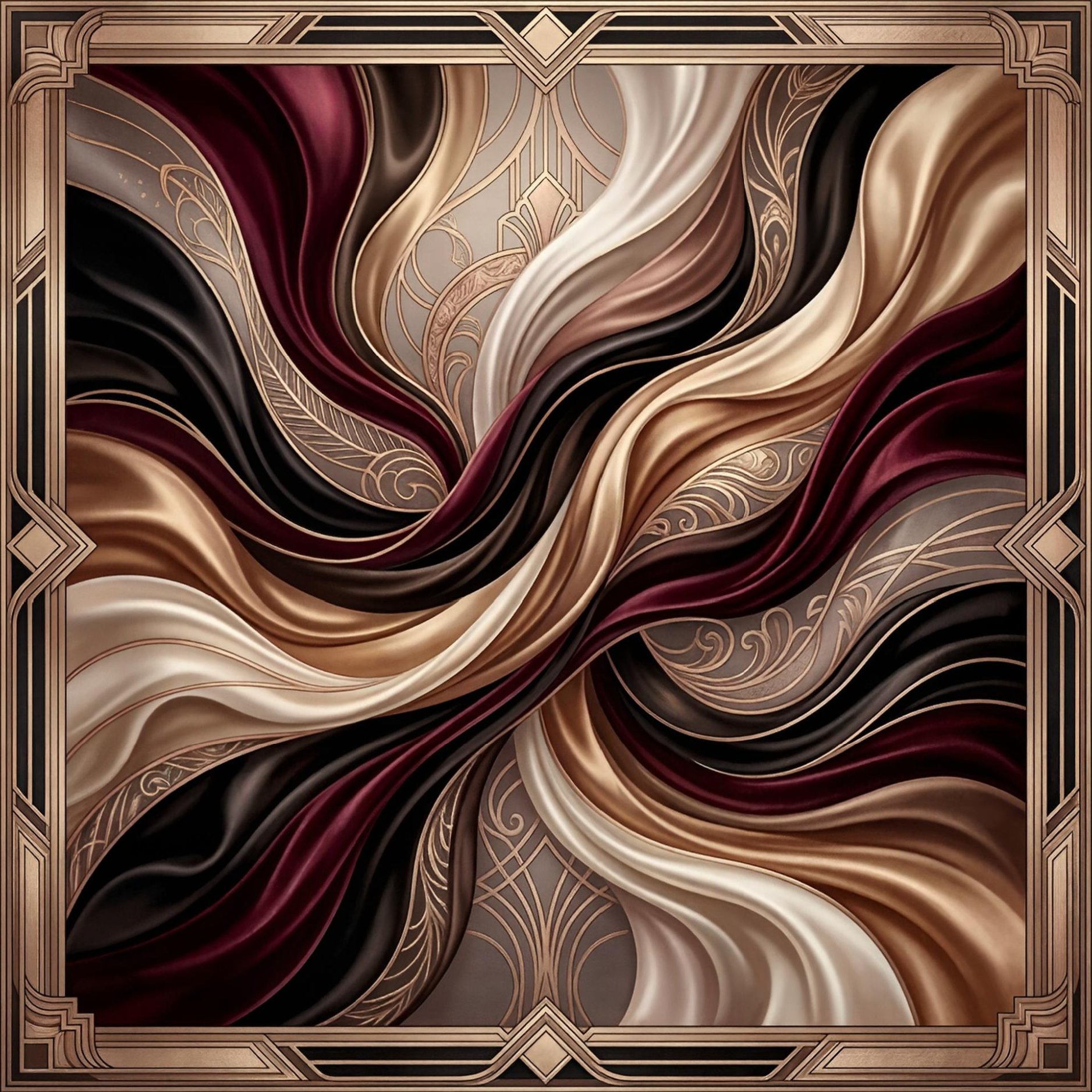 Velvet Penthouse Silk Scarf